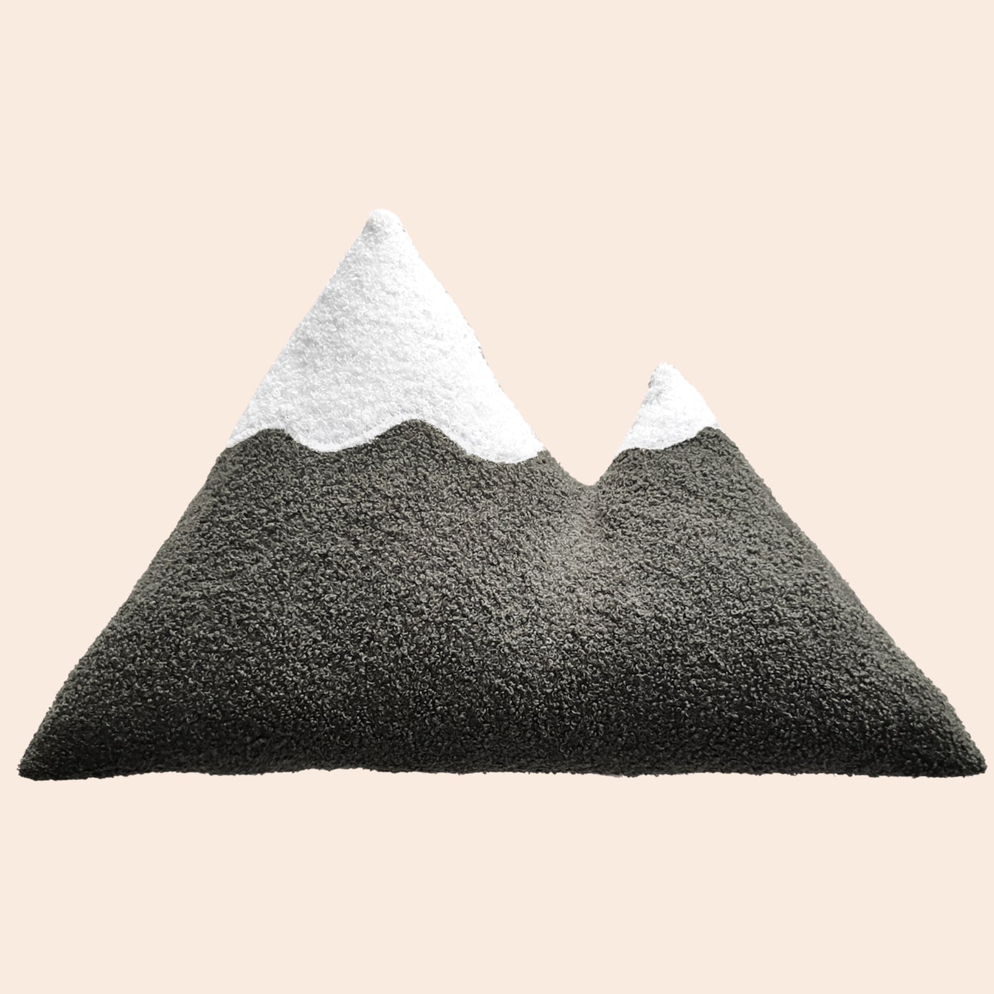 Dark Gray Mountain Cushion
