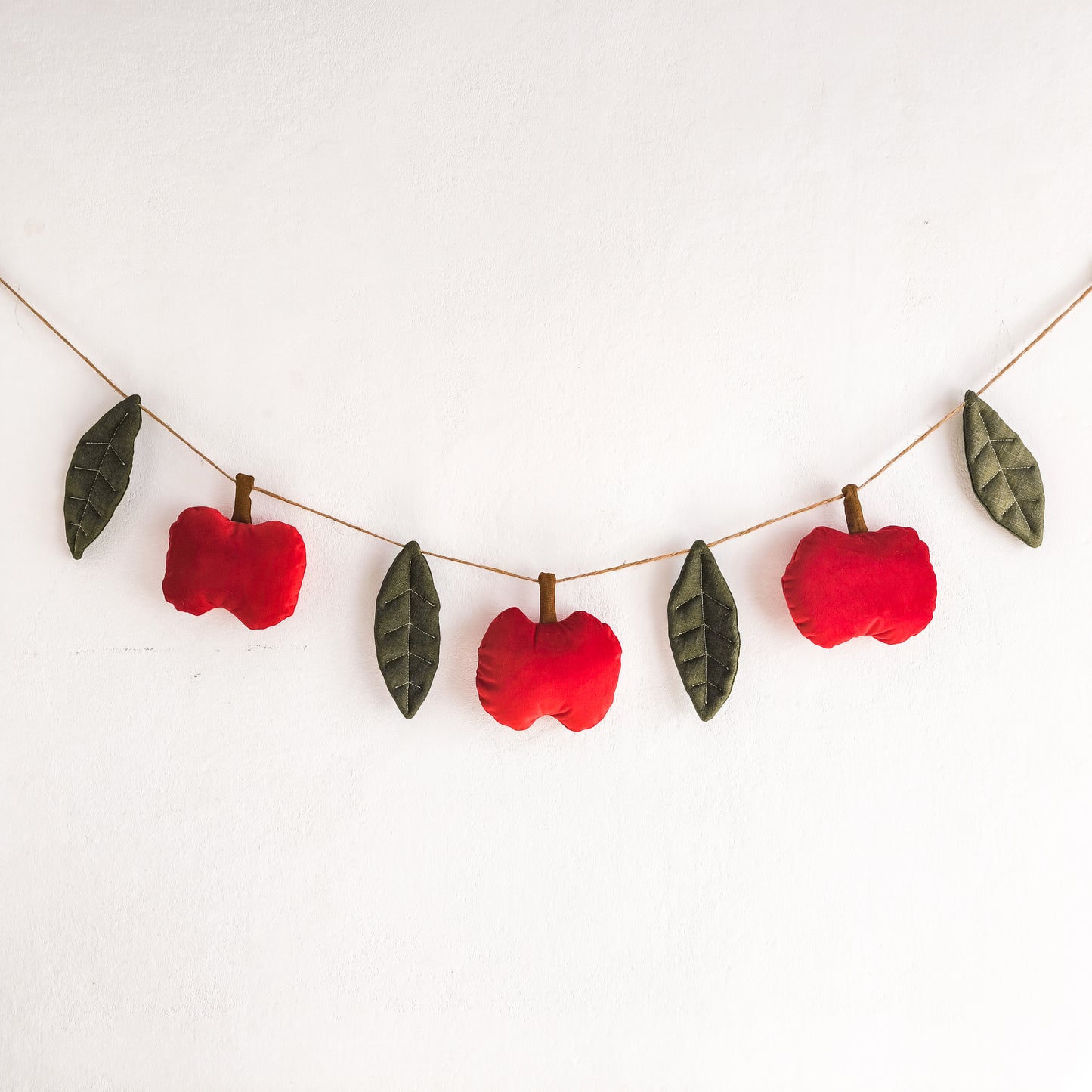 Velvet & Linen Apple Garland