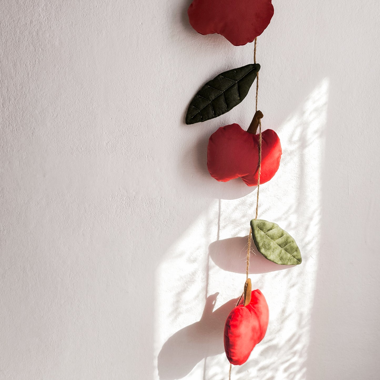 Velvet & Linen Apple Garland