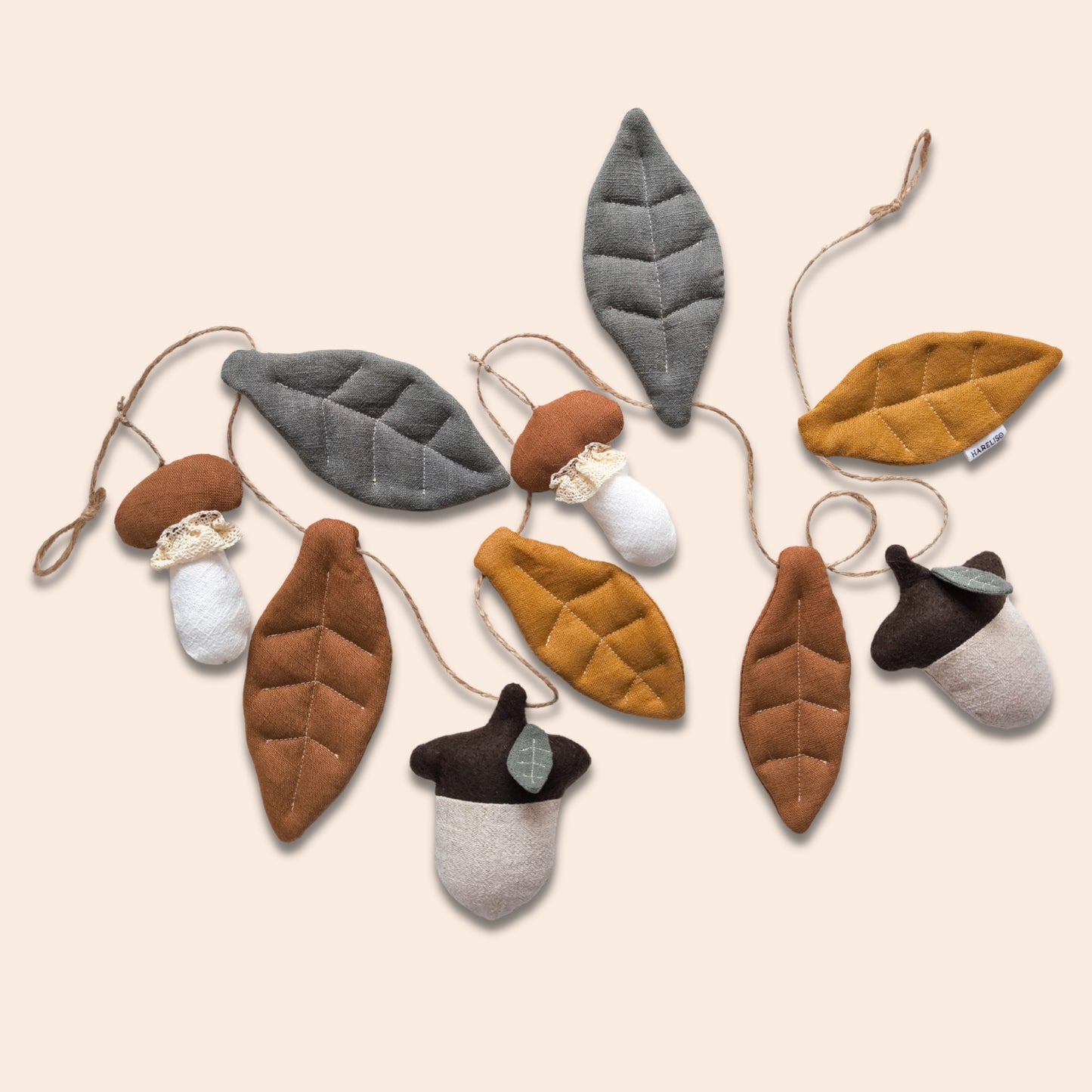 Linen Woodland Garland