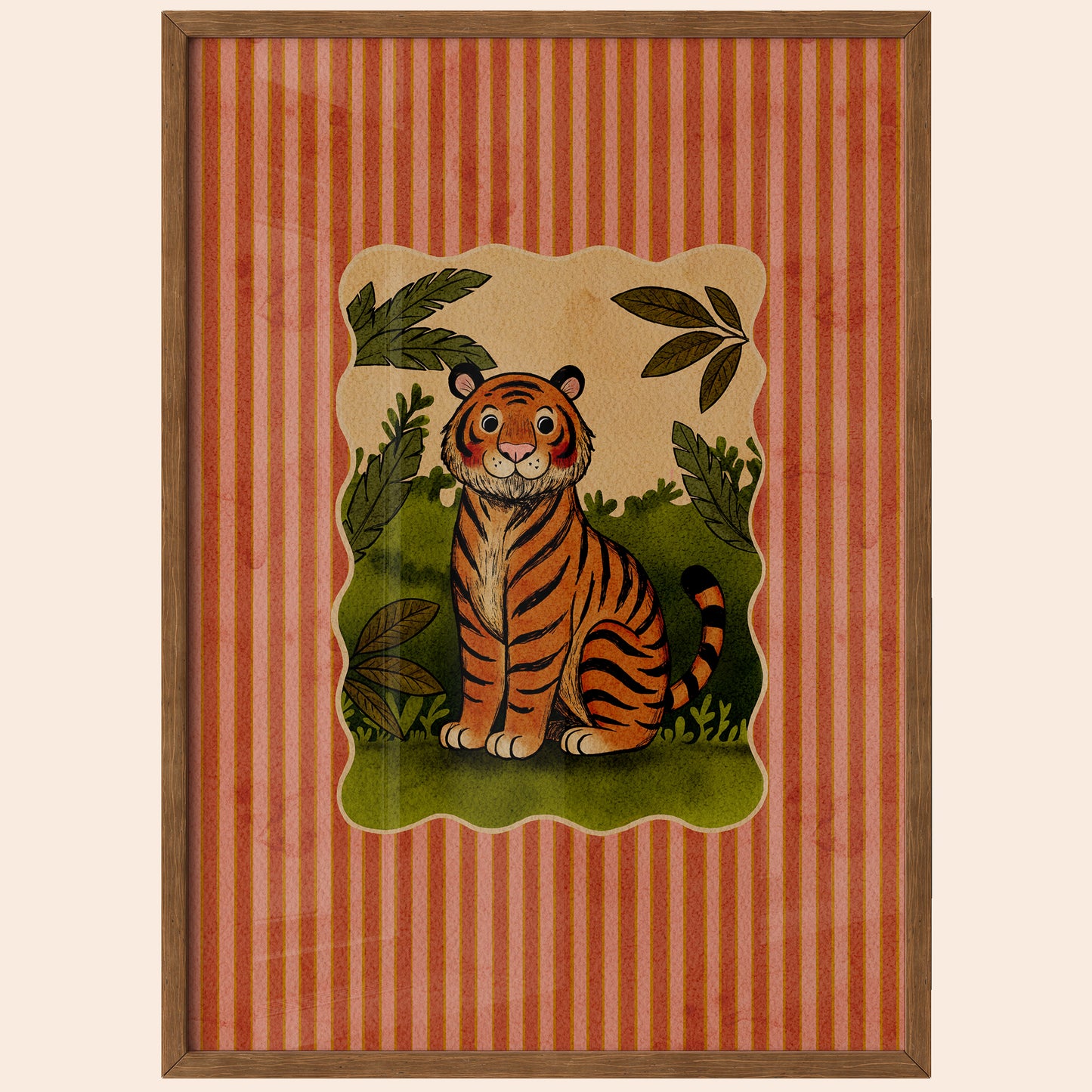 Tiger in the Jungle Poster