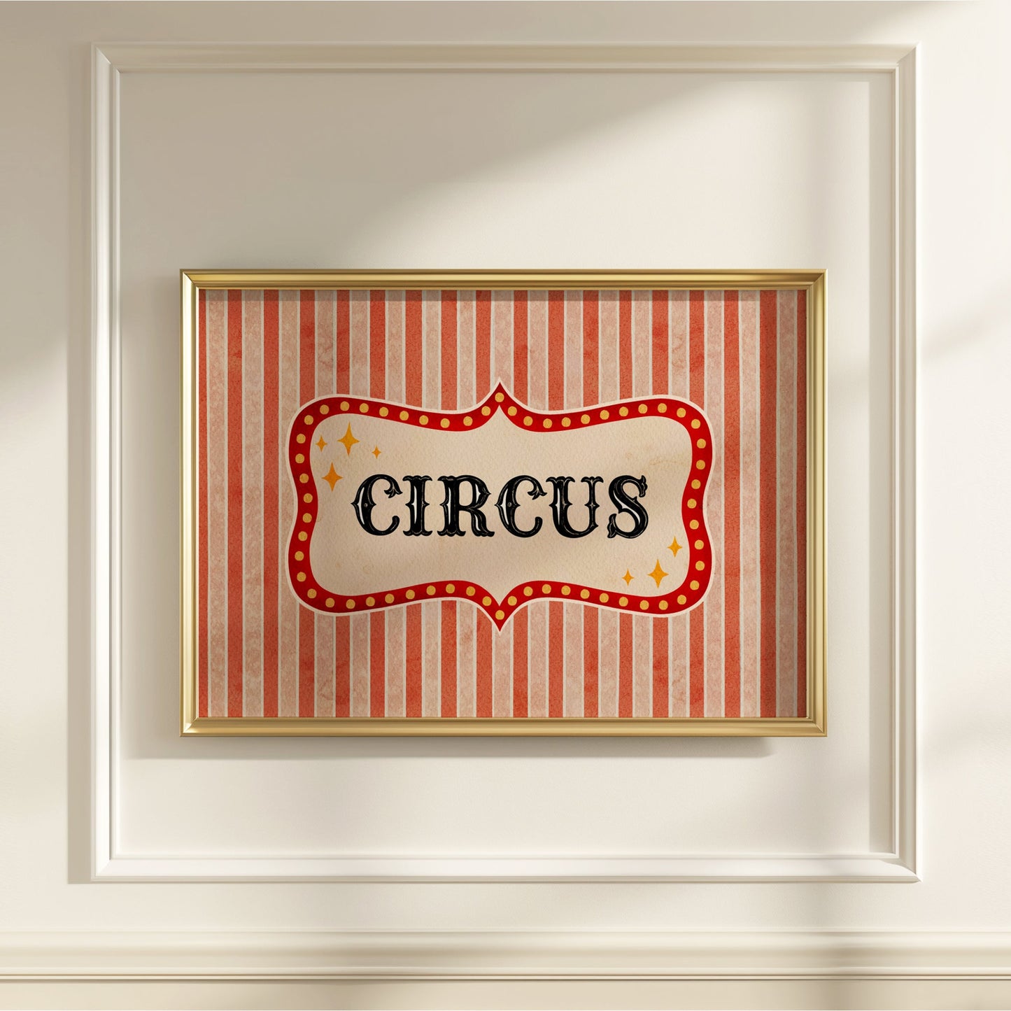 Circus Sign Poster