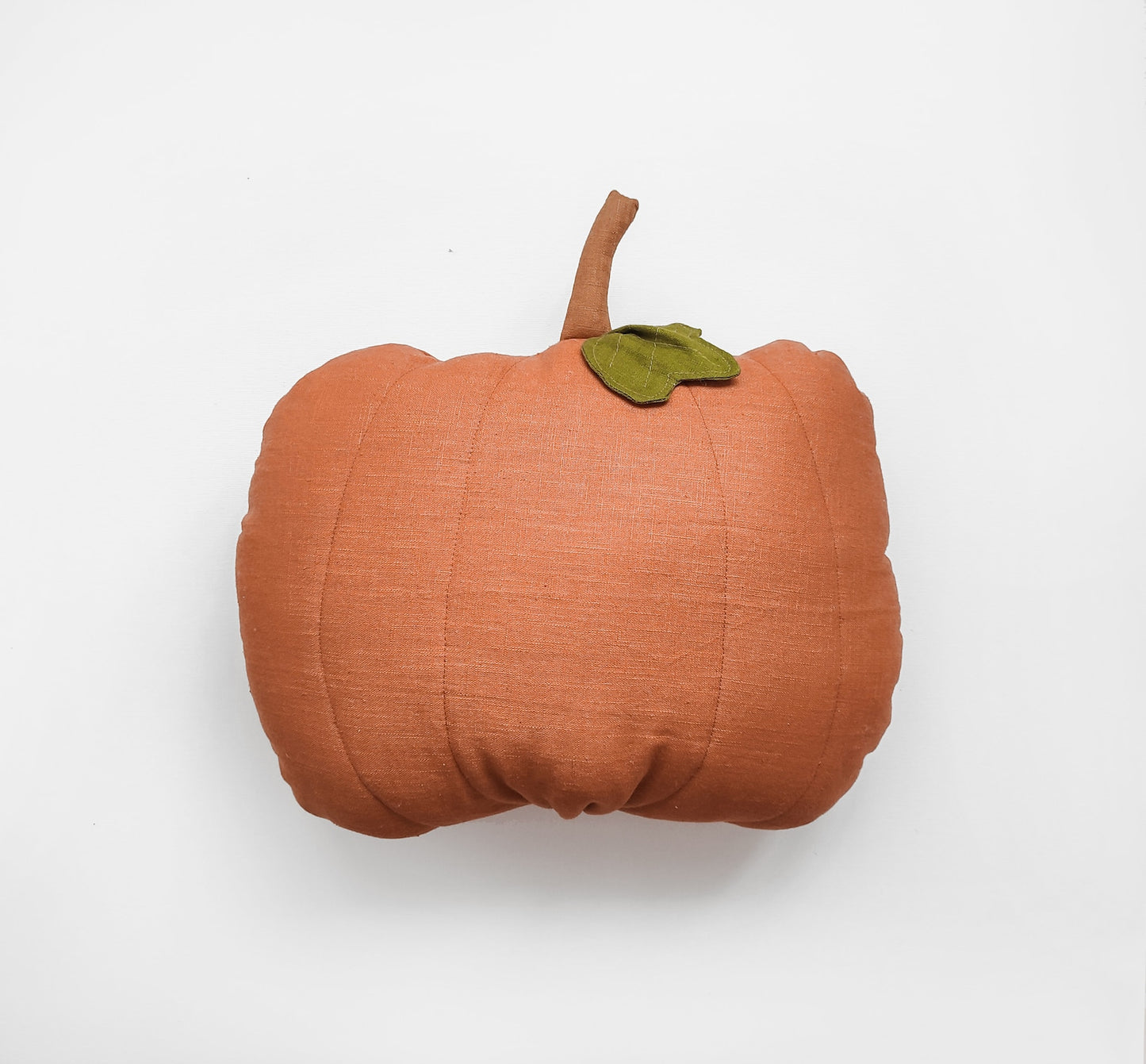 Linen Pumpkin Cushion