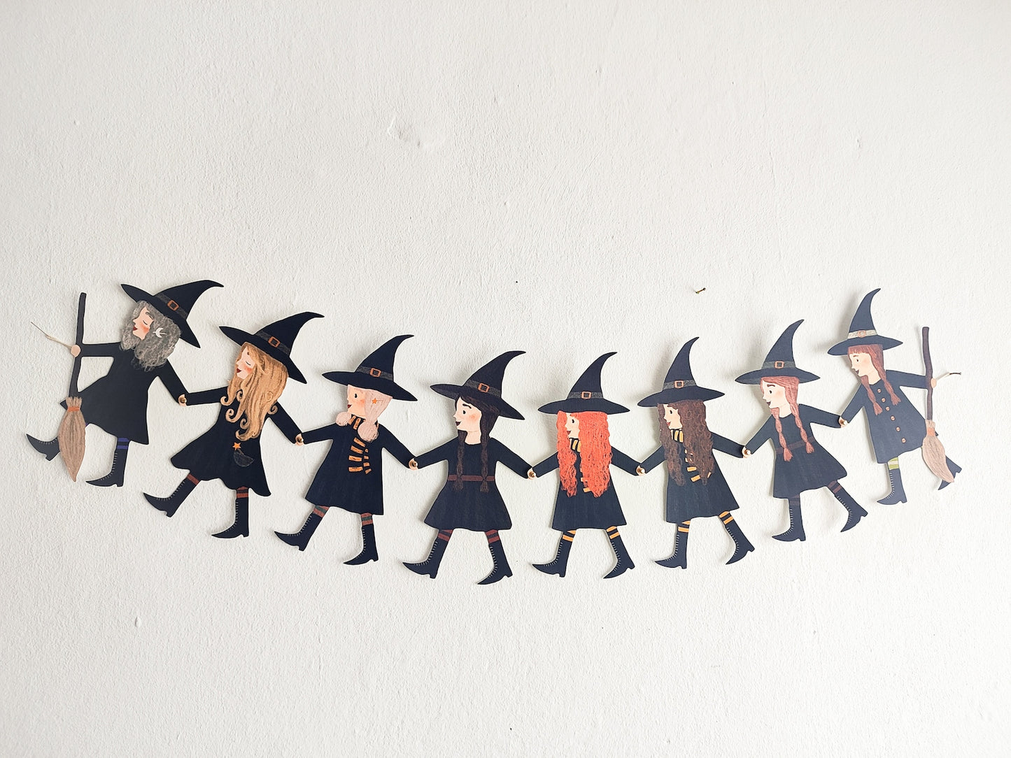 Witches Paper Garland