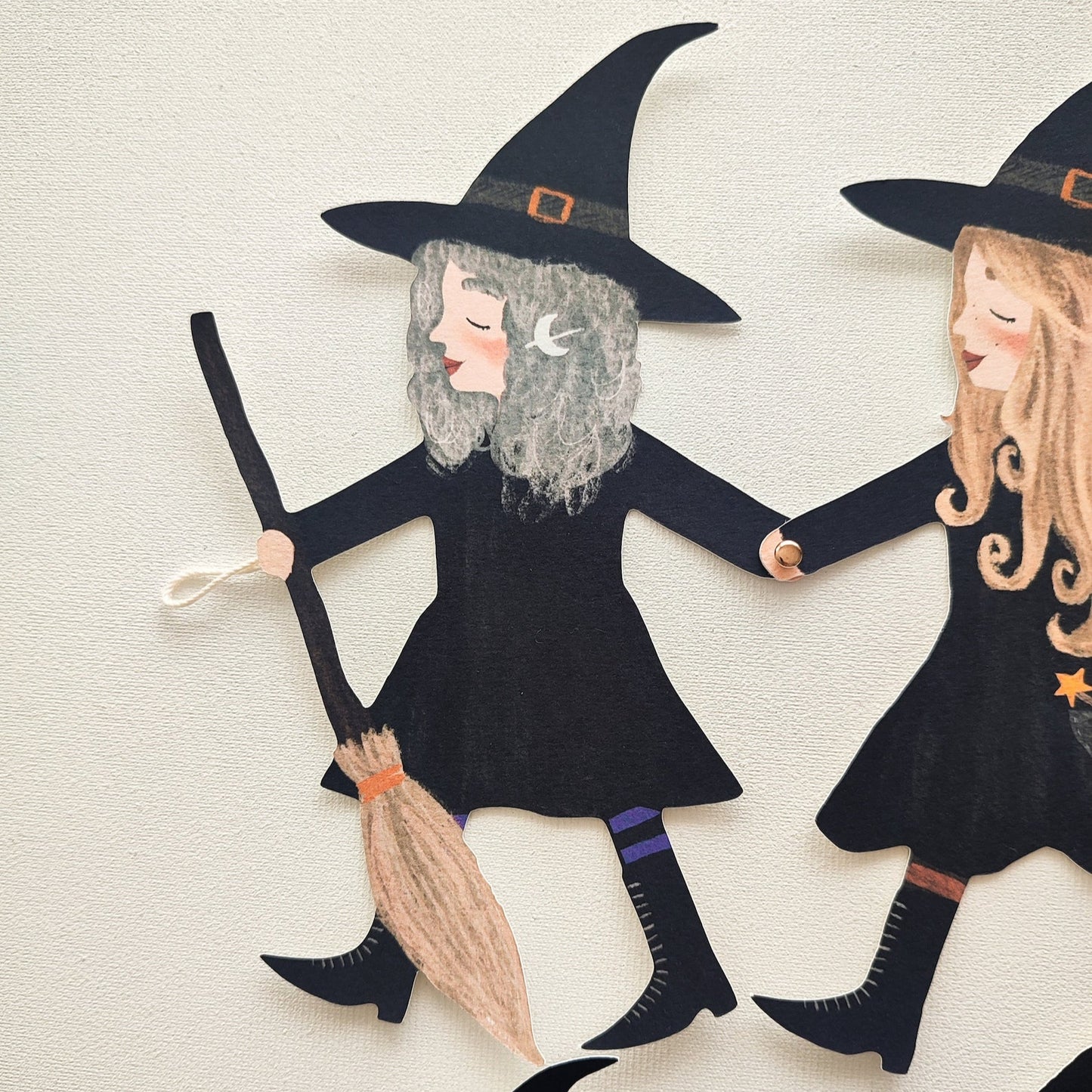 Witches Paper Garland
