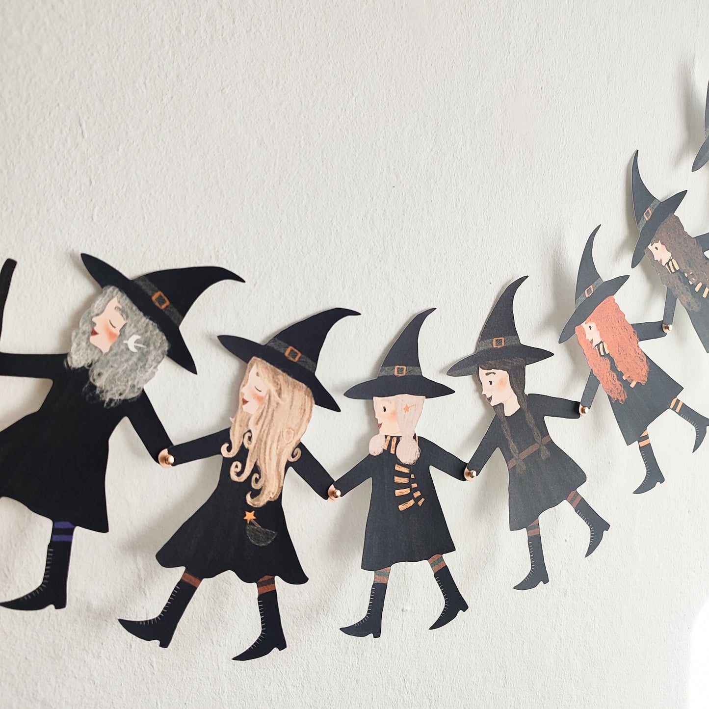 Witches Paper Garland