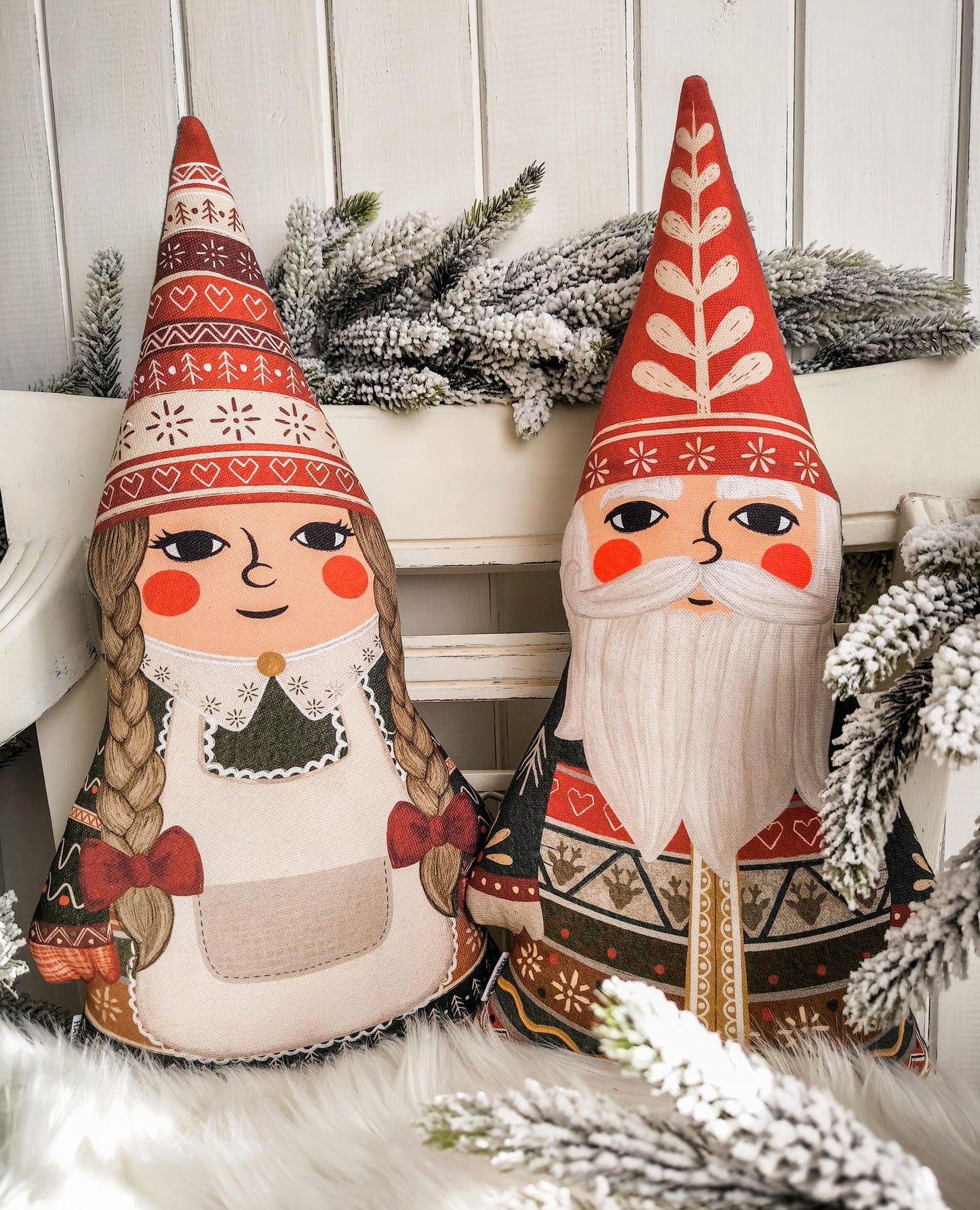 Set of Christmas Dwarves