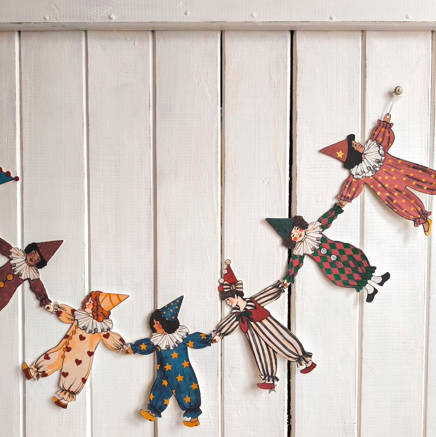 Paper Pierrots Garland