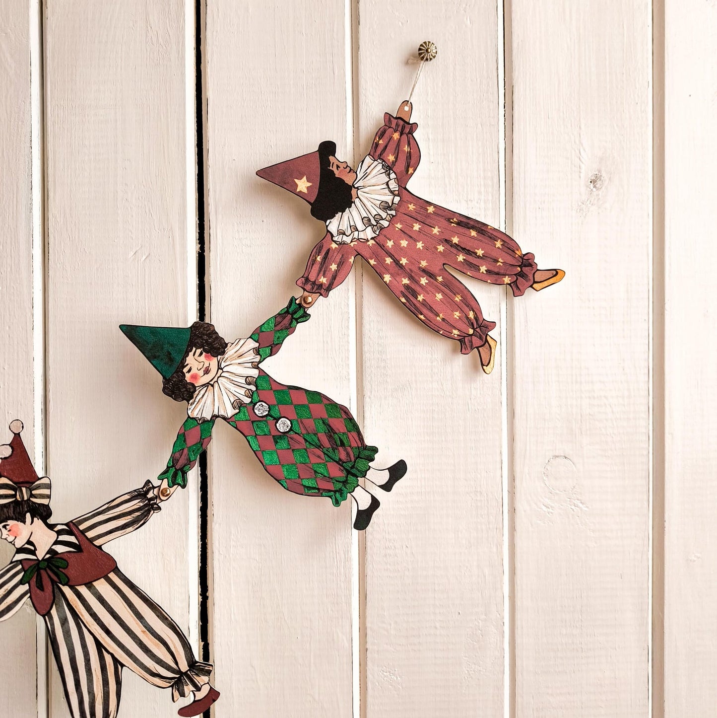 Paper Pierrots Garland