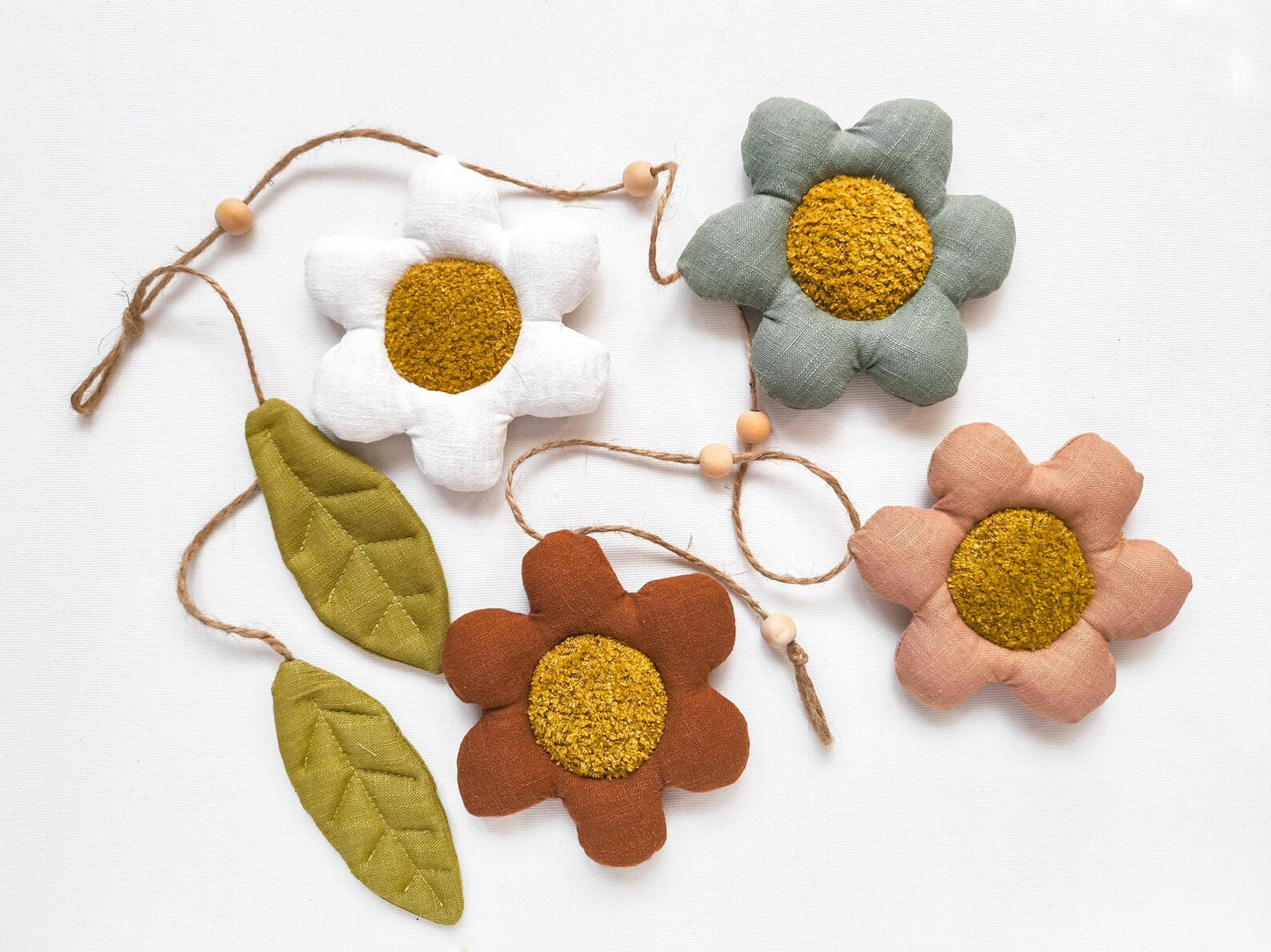 Linen Flower Garland