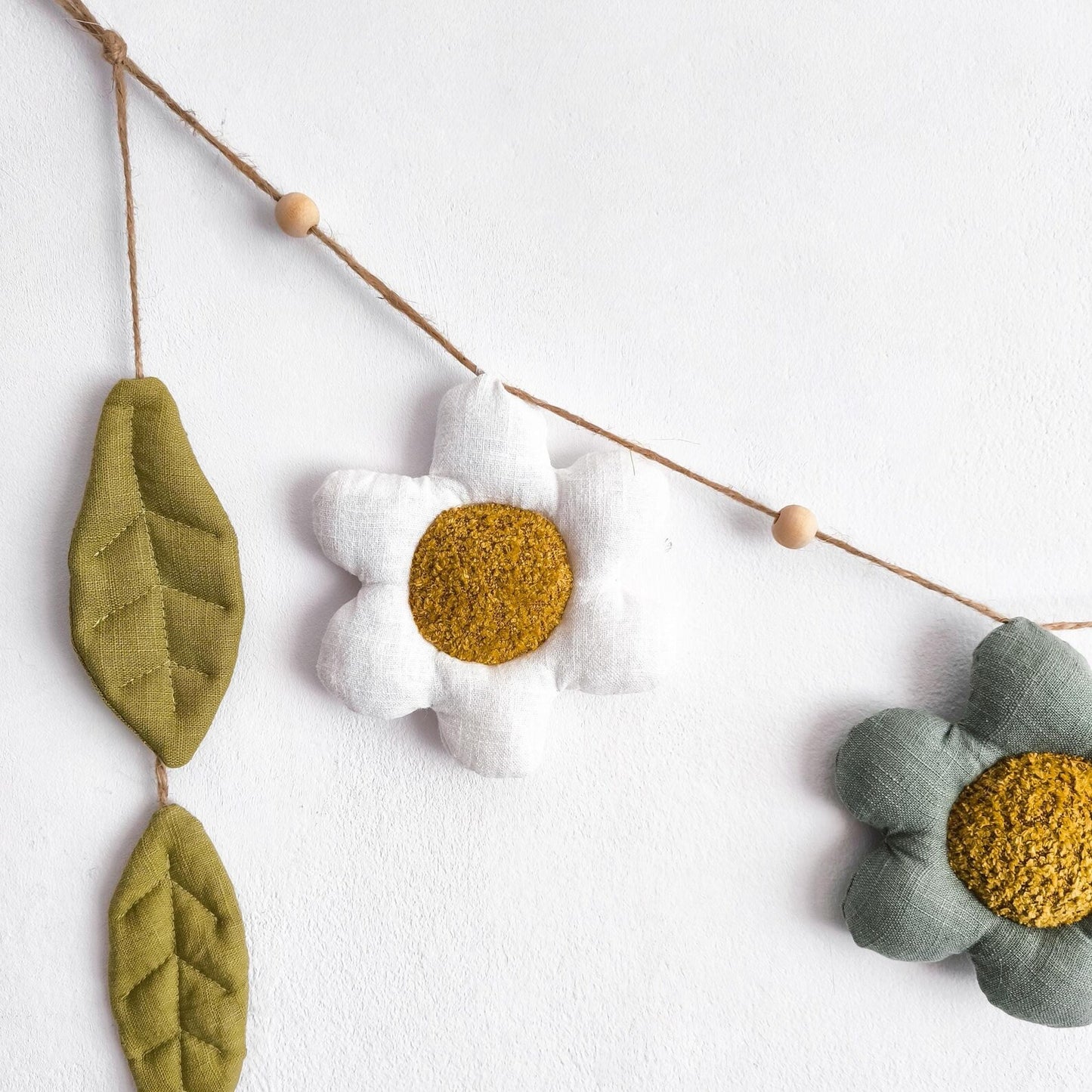 Linen Flower Garland