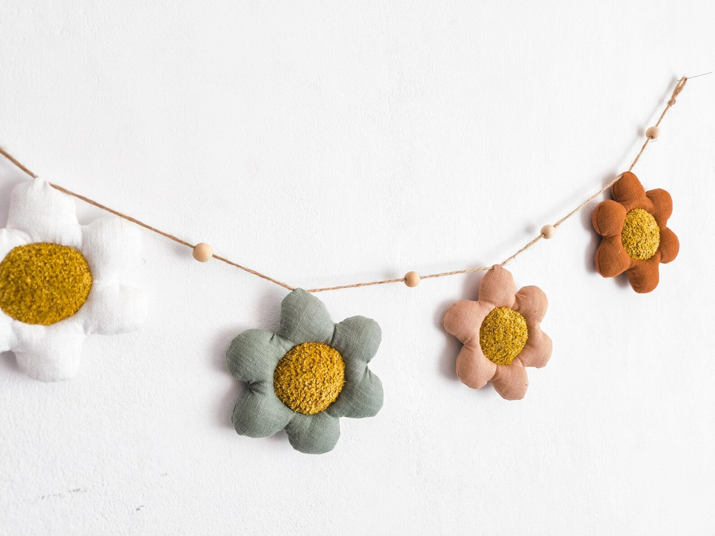 Linen Flower Garland
