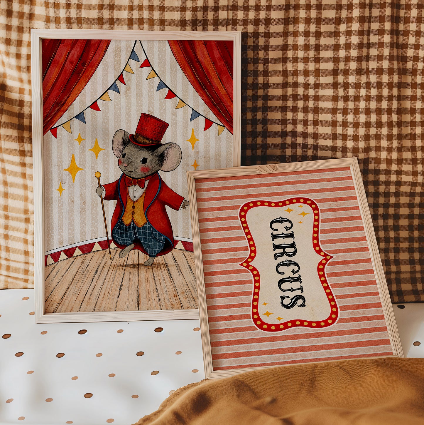 Circus Mouse Poster