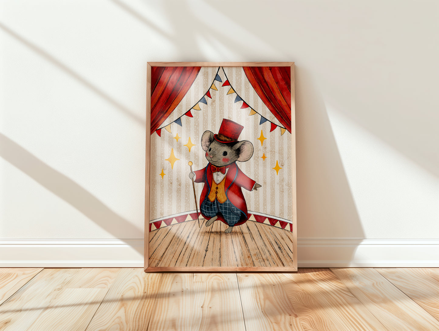 Circus Mouse Poster