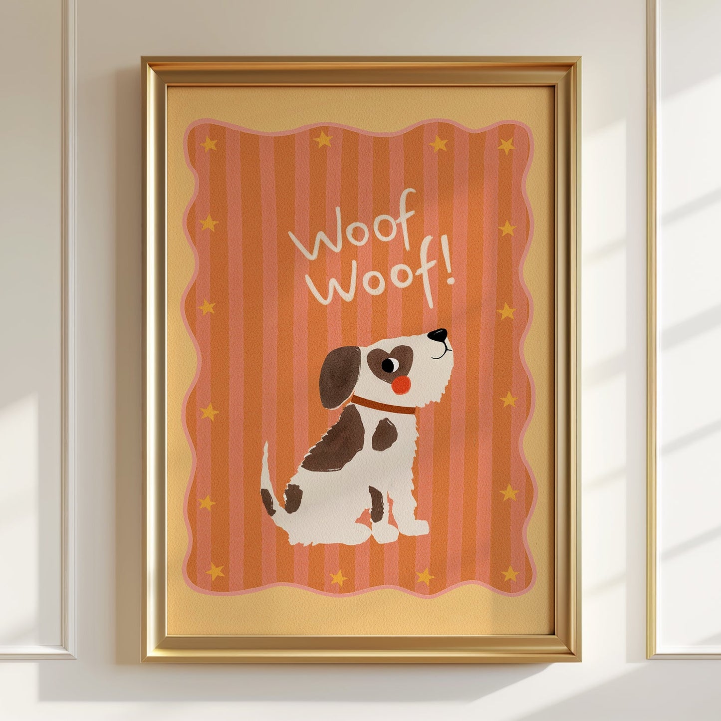 Woof Woof! Puppy Poster