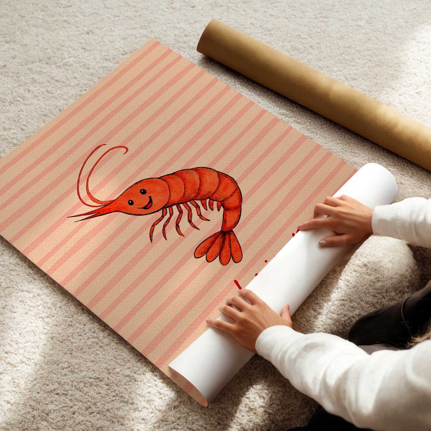 Shrimp Poster