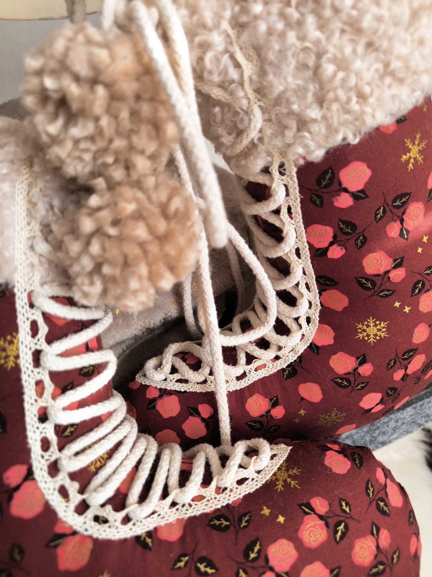 Ice Skates Wall Hanging