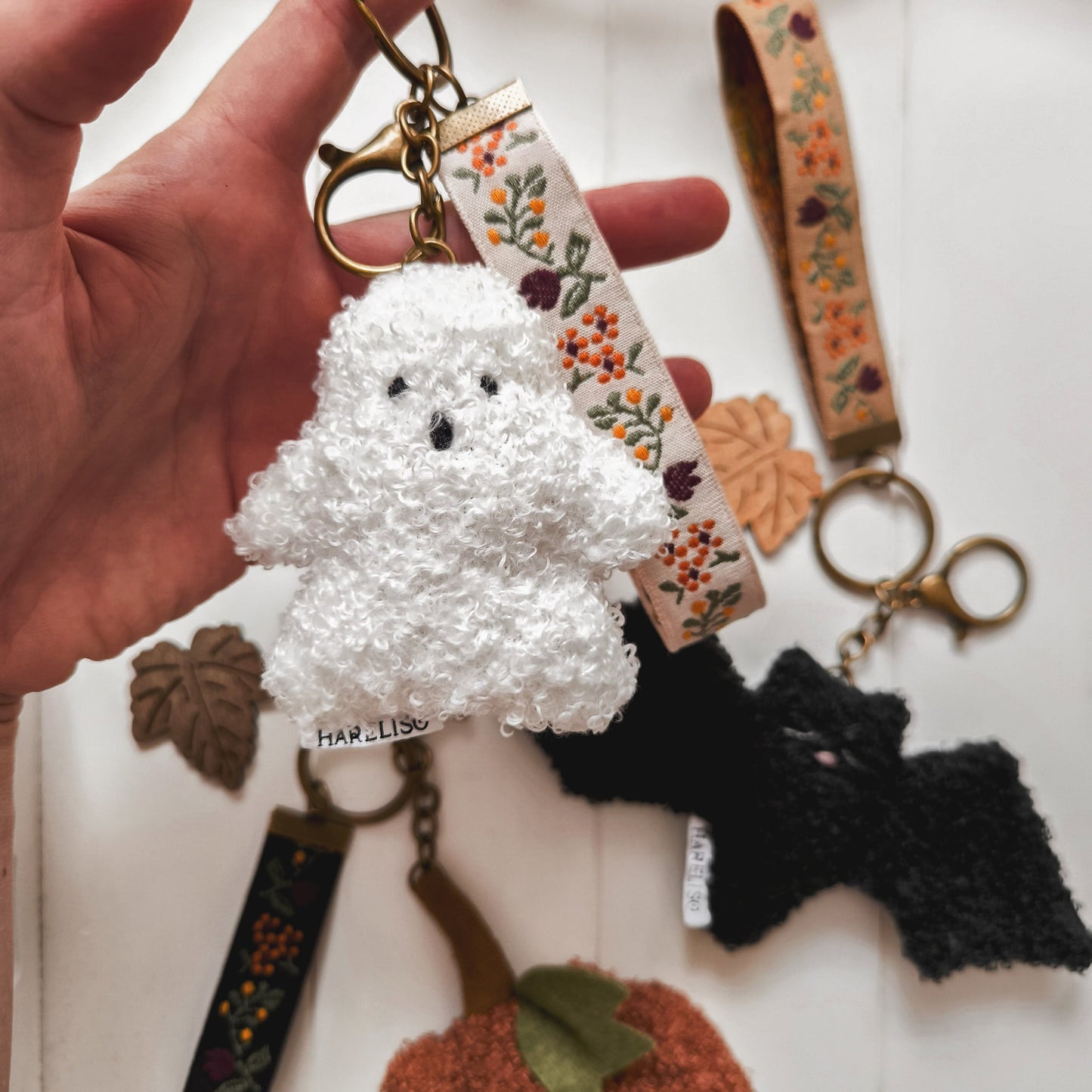Halloween Ghost Keychain