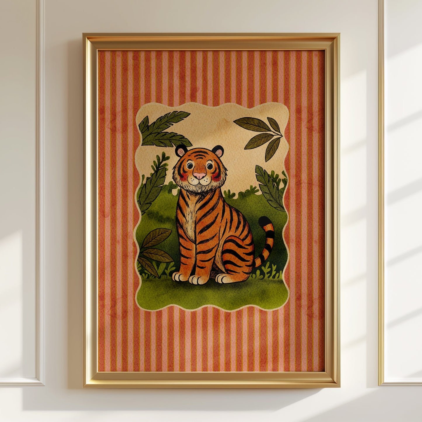 Tiger in the Jungle Poster