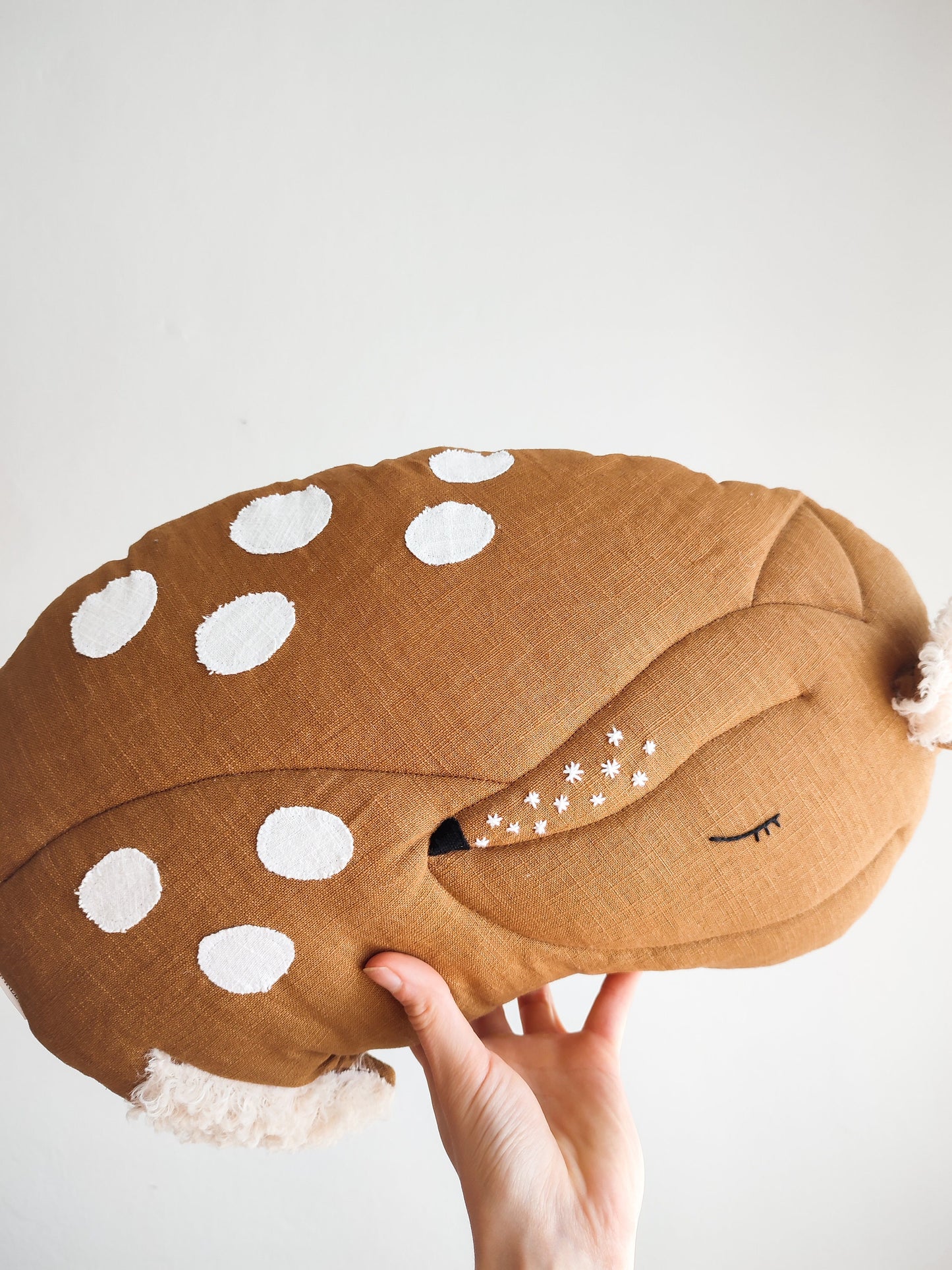 Deer Cushion, deer shaped cushion, deer pillow, deer decoration, autumn cushion, forest themed room