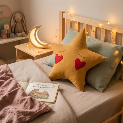 Linen Star Cushion