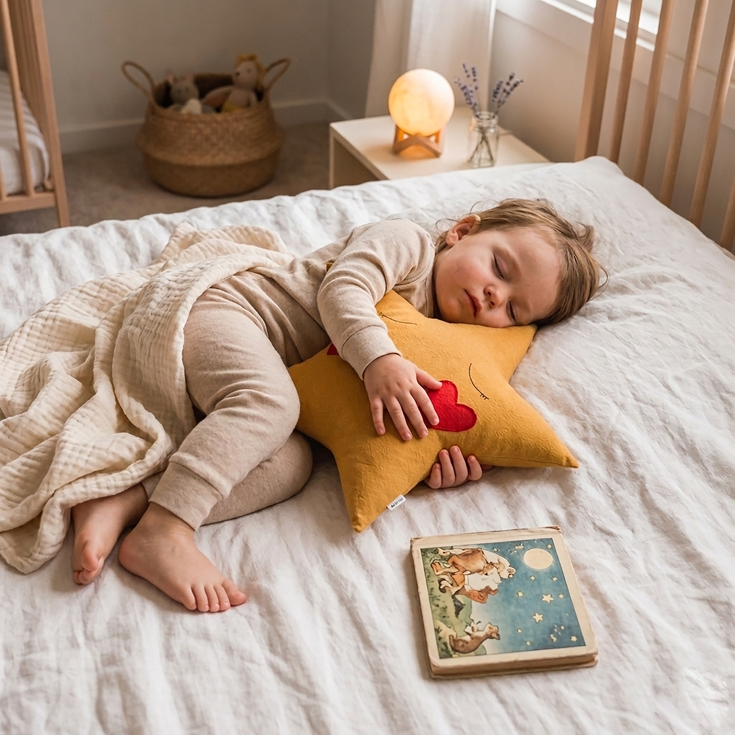 Linen Star Cushion