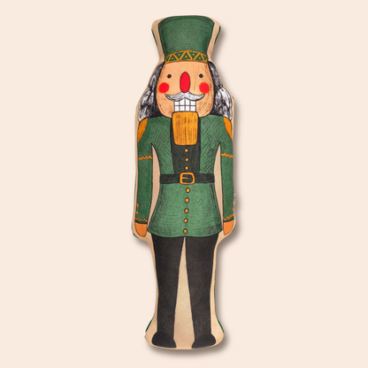 Green Nutcracker Cushion