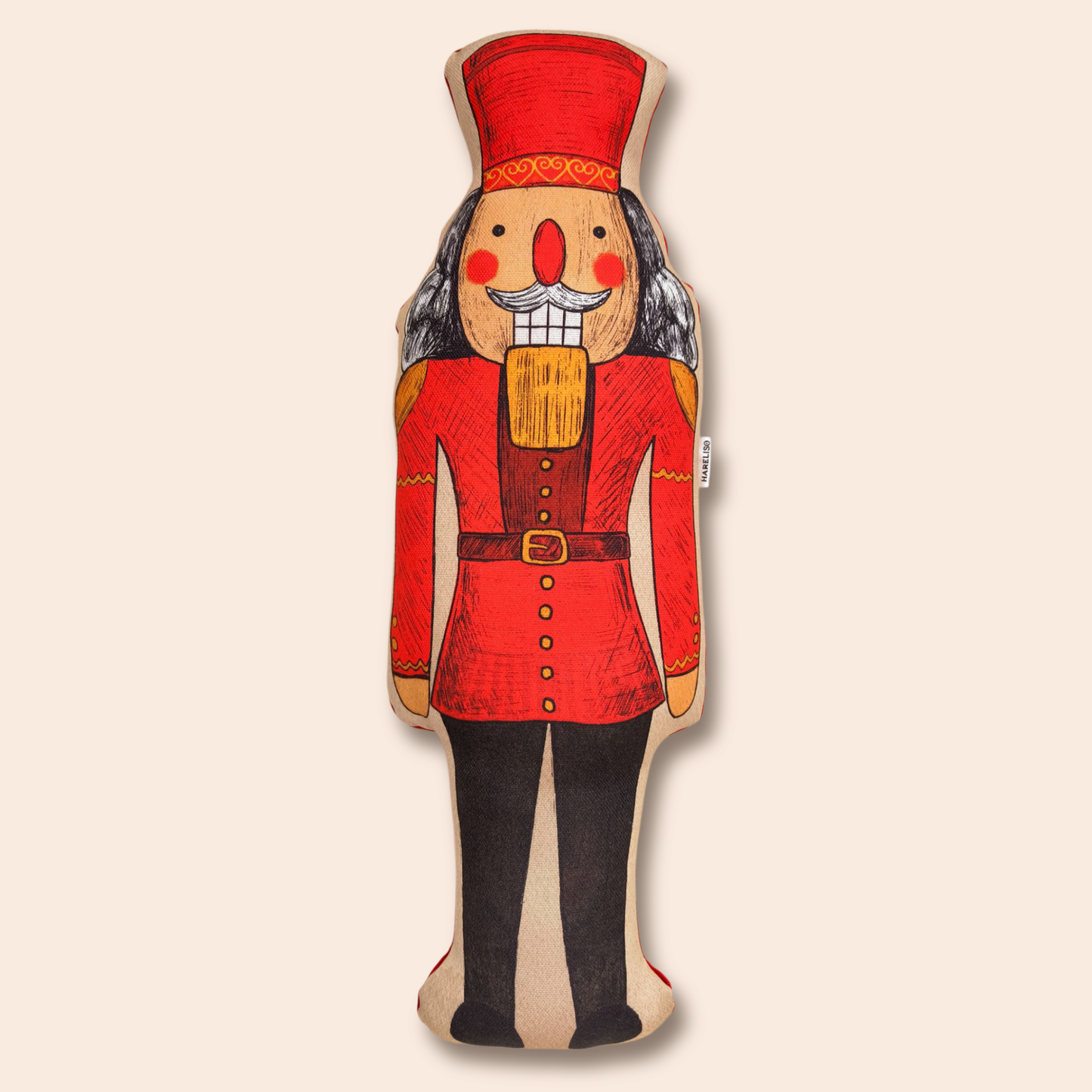Red Nutcracker Cushion