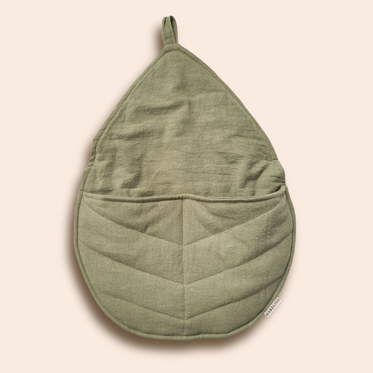 Linen Leaf Shaped Organizer