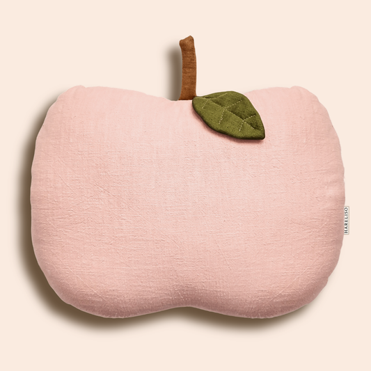 Linen Apple Cushion