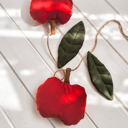 Velvet & Linen Apple Garland
