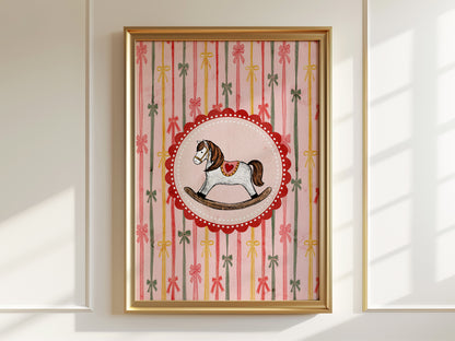 Rocking Horse Poster