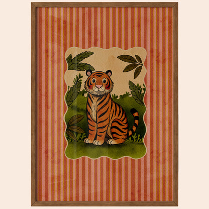 Tiger in the Jungle Poster