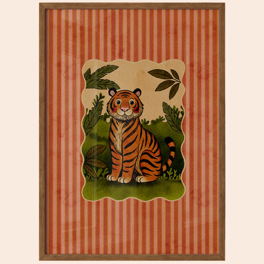 Tiger in the Jungle Poster