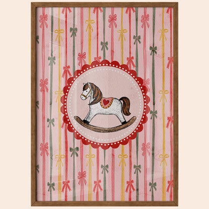 Rocking Horse Poster