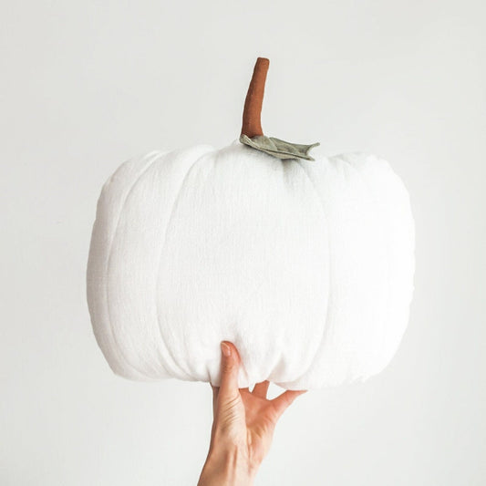 White Pumpkin Cushion