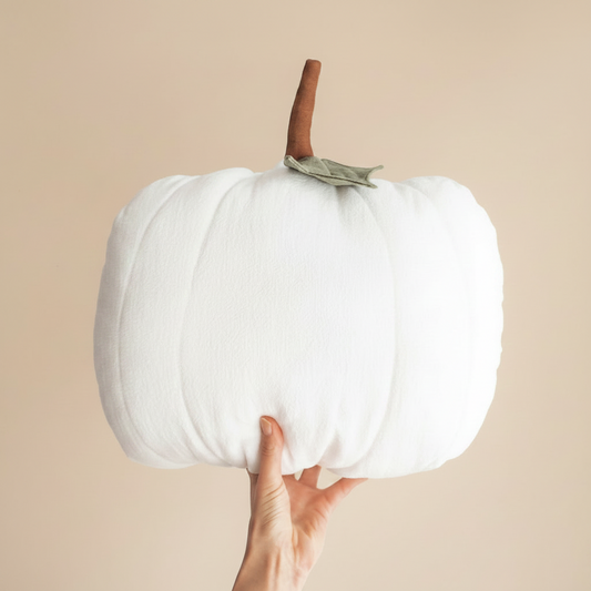 White Pumpkin Cushion