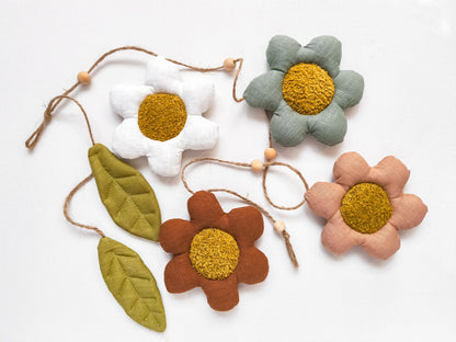 Linen Flower Garland