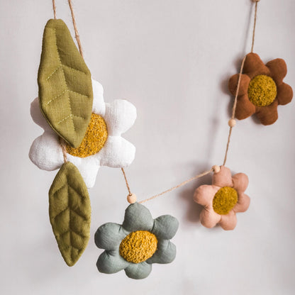 Linen Flower Garland