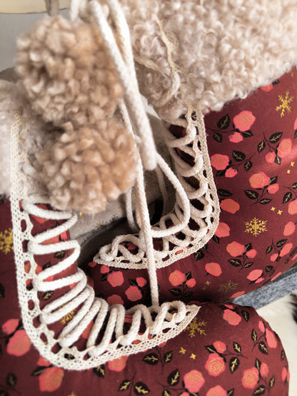 Ice Skates Wall Hanging