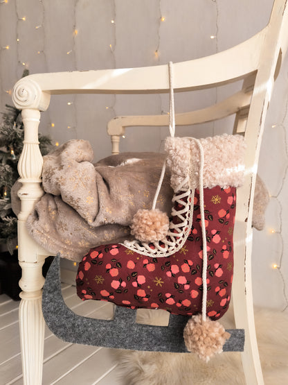 Ice Skates Wall Hanging