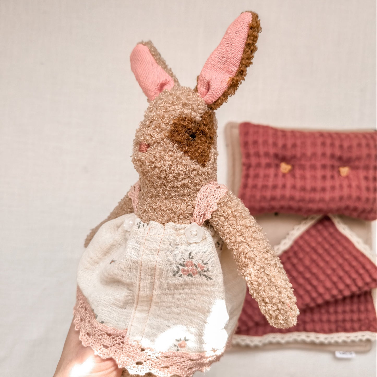 Heirloom Bunny Molly + Mini Bedding Set