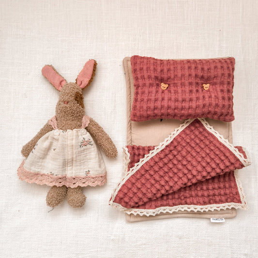 Heirloom Bunny Molly + Mini Bedding Set