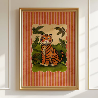 Tiger in the Jungle Poster